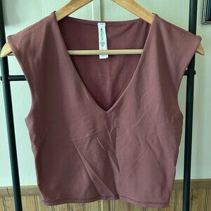 Athleta Athletic V-Neck  Top
